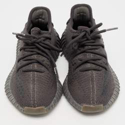 Yeezy x Adidas Grey Knit Fabric Boost 350 V2 -Static Sneakers Size 38