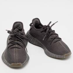 Yeezy x Adidas Grey Knit Fabric Boost 350 V2 -Static Sneakers Size 38