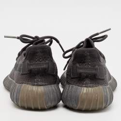 Yeezy x Adidas Grey Knit Fabric Boost 350 V2 -Static Sneakers Size 38