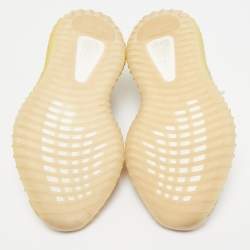 Pre Owned Yeezy x Adidas Multicolor Knit Fabric Boost 350 V2 Mx-Oat  Sneakers Size 36 1/3