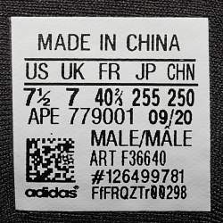 Pre Owned Yeezy x Adidas Black Suede and Mesh 500 Utility Black Sneakers Size 40 2/3