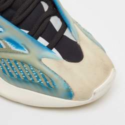 Yeezy x Adidas Blue/White Knit Fabric Yeezy 700 V3 Arzareth Sneakers Size 39 1/3