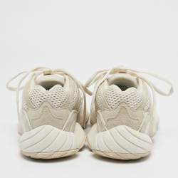 Yeezy x Adidas White Suede And Mesh Yeezy 500 Sneakers Size 36 1/3