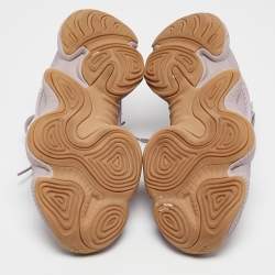 Adidas x Yeezy Purple Mesh and Suede Boost Yeezy 500 Soft Vision Sneakers Size 39.5