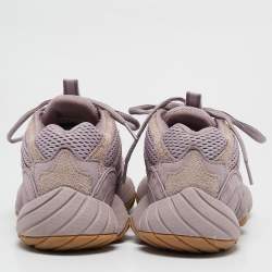 Adidas x Yeezy Purple Mesh and Suede Boost Yeezy 500 Soft Vision Sneakers Size 39.5