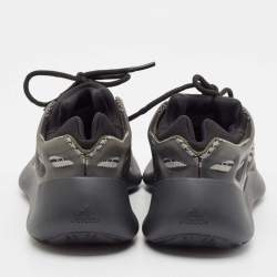 Pre Owned Yeezy x Adidas Black Knit Fabric 700 V3 Alvah Sneakers Size 39 1/3