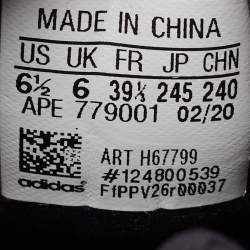 Pre Owned Yeezy x Adidas Black Knit Fabric 700 V3 Alvah Sneakers Size 39 1/3