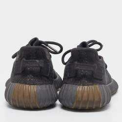 Yeezy x Adidas Black Knit Fabric Boost 350 V2 Cinder Sneakers Size 36 2/3