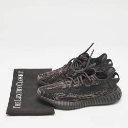 Yeezy x Adidas Multicolor Knit Fabric Boost 350 V2 Mx Sneakers Size 38 2/3