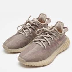 Yeezy x Adidas Beige  Mesh Boost 350 V2 Mono Mist Sneakers Size 38