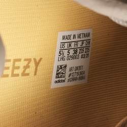 Yeezy x Adidas Beige  Mesh Boost 350 V2 Mono Mist Sneakers Size 38