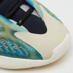Yeezy x Adidas Blue/White Knit Fabric Yeezy 700 V3 Arzareth Sneakers Size 38