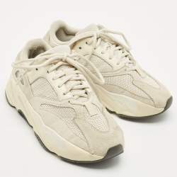 Yeezy x Adidas Cream Suede and Mesh Boost 700 Analog Sneakers Size 38 2/3