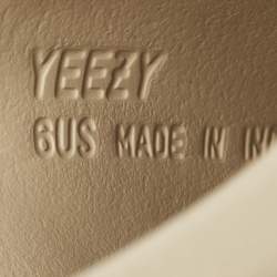 Yeezy x Adidas Cream Rubber Resin Flat Slides Size 39