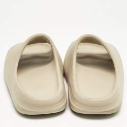 Yeezy x Adidas Cream Rubber Resin Flat Slides Size 39