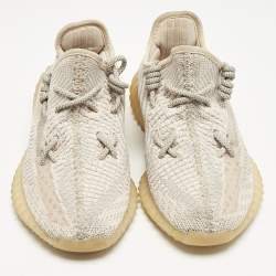 Yeezy x Adidas Pink Knit Fabric Boost 350 V2 Synth Non Reflective Sneakers Size 39 1/3