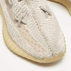Yeezy x Adidas Pink Knit Fabric Boost 350 V2 Synth Non Reflective Sneakers Size 39 1/3