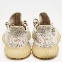 Yeezy x Adidas Pink Knit Fabric Boost 350 V2 Synth Non Reflective Sneakers Size 39 1/3