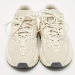 Yeezy x Adidas Cream Suede and Mesh Boost 700 Analog Sneakers Size 39 1/3