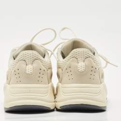 Yeezy x Adidas Cream Suede and Mesh Boost 700 Analog Sneakers Size 39 1/3