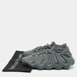 Yeezy x Adidas Grey Knit Fabric 450 Sneakers Size 40