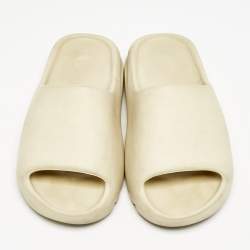 Yeezy x Adidas Cream Rubber Resin Sandals Size 36.5
