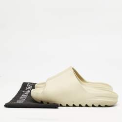 Yeezy x Adidas Cream Rubber Resin Sandals Size 36.5