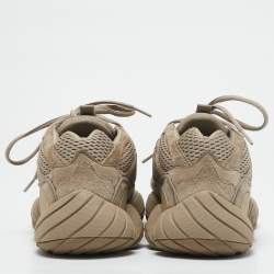 Yeezy x Adidas Brown Mesh and Suede 500 Taupe Light Sneakers Size 40 2/3
