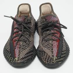 Yeezy x Adidas Multicolor Knit Fabric Boost 350 V2 Yecheil (Non-Reflective) Sneakers Size 41 1/3