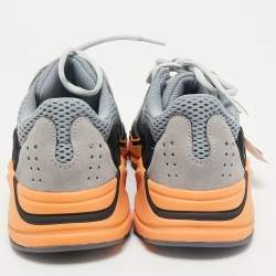 Yeezy x Adidas Multicolor Leather and Suede Boost 700 Wave Runner Sneakers Size 39 1/3
