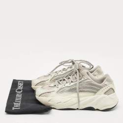 Yeezy x Adidas Multicolor Nubuck and Mesh Boost 700 Analog Sneakers Size 37 1/3
