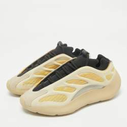 Yeezy x Adidas Yellow Knit Fabric 700 V3 Safflower Sneakers Size 36 2/3
