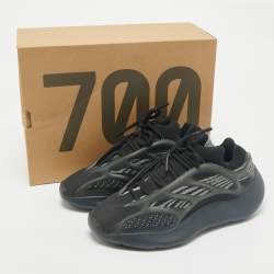 Yeezy x Adidas Black Knit Fabric 700 V3 Alvah Sneakers Size 36 2/3