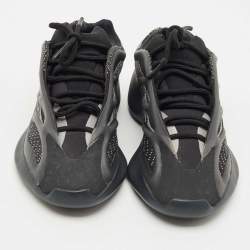 Pre Owned Yeezy x Adidas Black Knit Fabric 700 V3 Alvah Sneakers Size 37 1/3