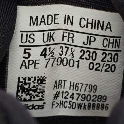 Pre Owned Yeezy x Adidas Black Knit Fabric 700 V3 Alvah Sneakers Size 37 1/3