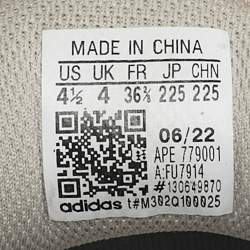 Pre Owned Yeezy x Adidas Grey Suede and Canvas Boost 700 V2 Tephra Sneakers Size 36 2/3