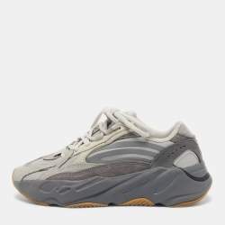 Adidas Yeezy Boost 380 Mist Grey Cotton Knit Lace Up
