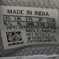 Pre Owned Yeezy x Adidas Multicolor Mesh and Suede Boost 700 Wave Runner Sneakers Size 38