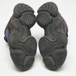 Pre Owned Yeezy x Adidas Multicolor Suede and Leather Yeezy 500 Sneakers Size 38.5