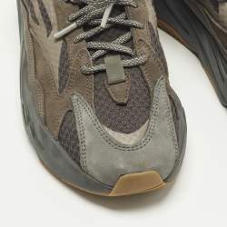 مملوكة مسبقًا حذاء رياضي ييزي x أديداس "بوست 700 ويف رنر" شبك و سويدي متعدد الألوان مقاس 38