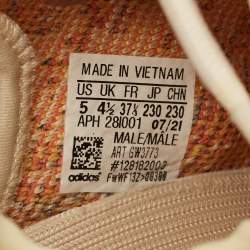 مملوكة مسبقًا Yeezy x Adidas Boost 350 V2 Size 43.5 White Knit Fabric and Net Lace Up Sneakers