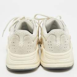 مملوكة مسبقًا Yeezy x Adidas Yeezy Boost 700 Analog Size 36.5 Grey Mesh and Suede Low Top Sneakers