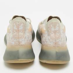 Pre Owned حذاء رياضي ييزي x أديداس بوست 380  ميست ريفلكتيف قماش تريكو رصاصي بعنق منخفض مقاس  38 ⅔