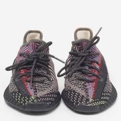 Pre Owned Yeezy x Adidas Boost 350 V2 Yecheil (Non-Reflective) Size 40 Multicolor Knit Fabric Low Top Sneakers