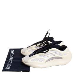 Pre Owned Yeezy x adidas Cream Mesh, Nylon and Rubber 700 V3 Azael Sneakers Size 37.5