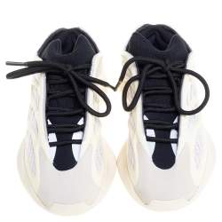 Pre Owned Yeezy x adidas Cream Mesh, Nylon and Rubber 700 V3 Azael Sneakers Size 37.5