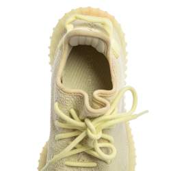 Pre Owned Yeezy x Adidas Boost 350 V2 Butter Sneakers Size 39.5