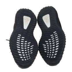 Pre Owned Yeezy x Adidas Grey Knit Fabric Boost 350 V2 Sneakers Size 40 2/3