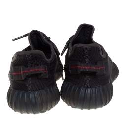 Pre Owned Yeezy x Adidas Grey Knit Fabric Boost 350 V2 Sneakers Size 40 2/3