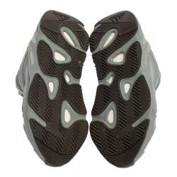 Pre Owned Yeezy x Adidas Hospital Blue Mesh And Suede Boost 700 V2 Sneakers Size 38